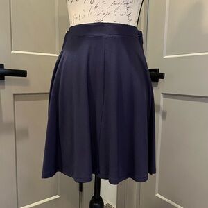 Michael Kors Navy A-Line Skirt-MED-NWT
